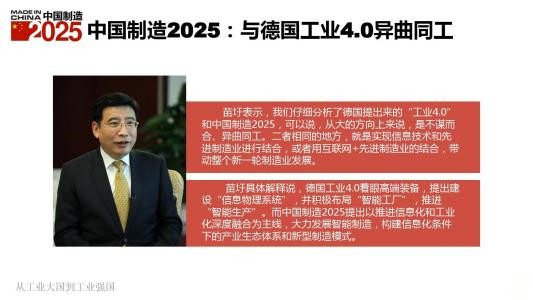 中国制造2025和工业4.0